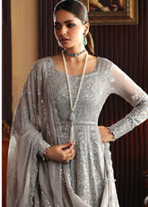 Evayna By Gulaal Embroidered Chiffon 3 Piece Unstitched Suit GL25EEC D-02 SHEYZA